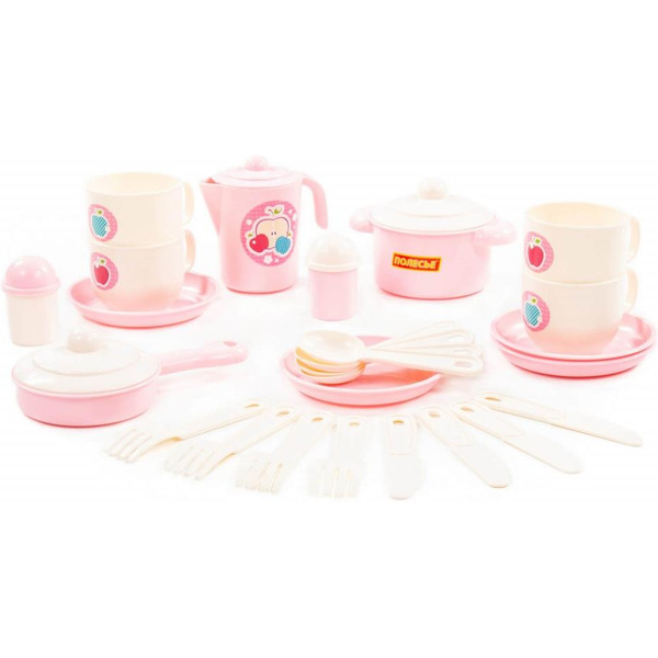 Набор игрушечной посуды Полесье Хозяюшка 80141 (на 4 персоны)