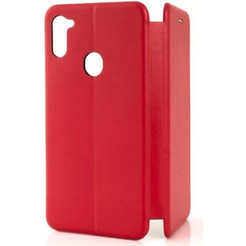 Чехол-книга CASE Magnetic flip для Samsung Galaxy A11 (красный)