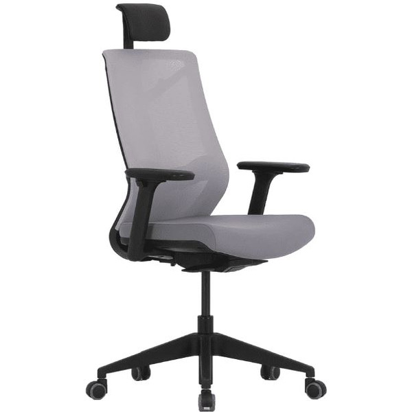 Офисное кресло Chair Meister Nature II Slider (черная крестовина, серый)