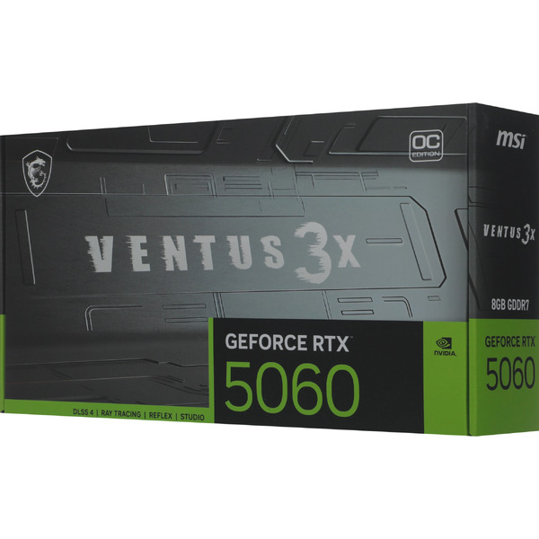 Видеокарта MSI GeForce RTX 5060 8G Ventus 3X OC
