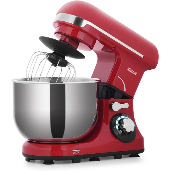 Планетарный миксер KITFORT КТ-1337-1 красный