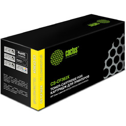 Картридж лазерный Cactus CS-CF362X CF362X желтый (9500стр.) для HP CLJ M552dn/M553dn