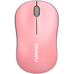 Мышь Dareu LM106G (розовый/серый)