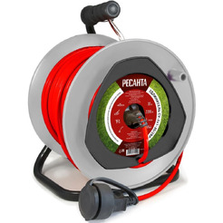 Удлинитель силовой на катушке Ресанта СУ-2х1-30/2ВР (61/118/11)