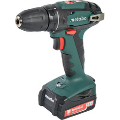 Аккумуляторная дрель-шуруповерт Metabo BS14.4 (602206550) с 2-мя АКБ и ЗУ