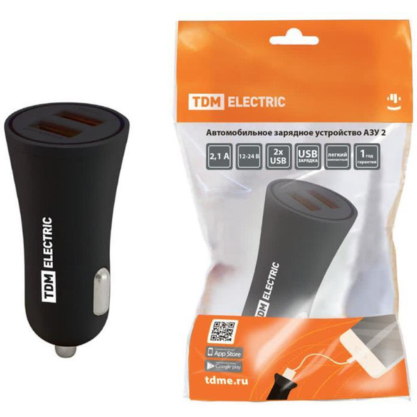 Автомобильное зарядное TDM Electric SQ1810-0202