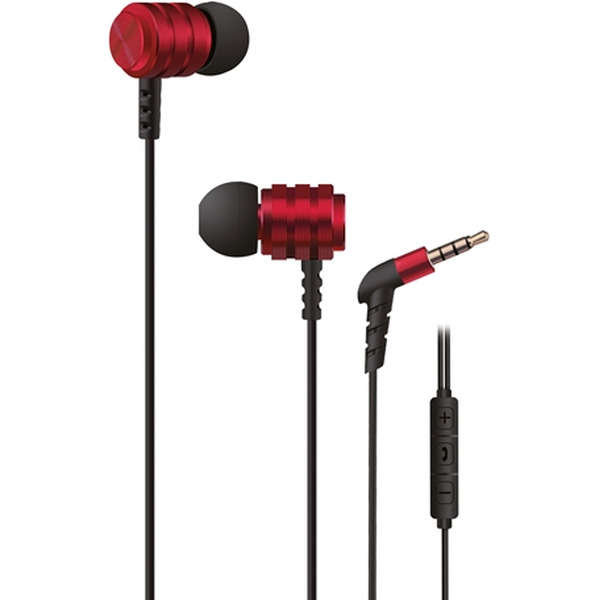 Наушники 2E X1 Extra Bass (2E-IEX1RD) красный