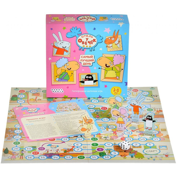 Настольная игра Мир Хобби Отель у Овечек. Самый лучший день 952071