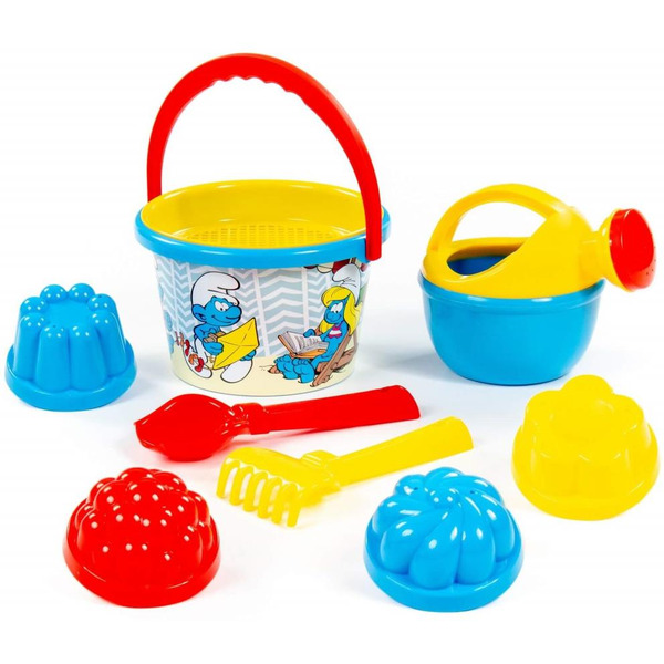 Набор игрушек для песочницы Полесье Смурфики-5 №3 65292