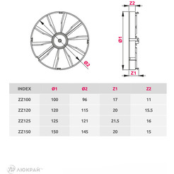 Обратный клапан AWENTA ZZ120