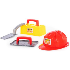 Набор инструментов игрушечных Полесье Набор каменщика Construct №3 50519