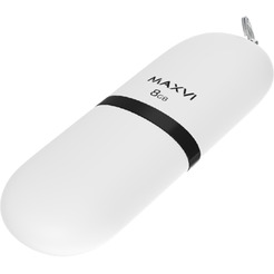 USB флеш Maxvi SF 8GB FD8GBUSB20C10SF (белый)