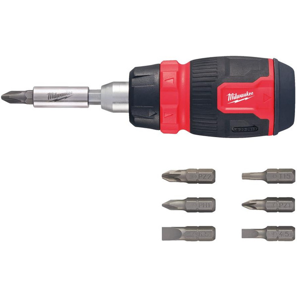 Отвертка универсальная 8 в 1 Milwaukee 4932480581