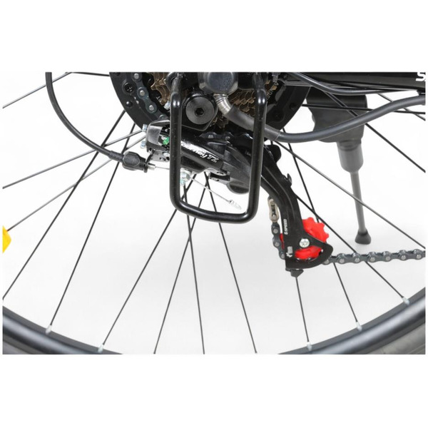 Электровелосипед SameBike SB-GT500 (чёрно-серебристый)