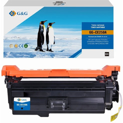 Картридж лазерный G&G GG-CE250A CE250A черный (5000стр.) для HP CLJ CP3525n/CP3525dn/CP3525X/CP3520/CM3530fs MFP/CM3530 MFP