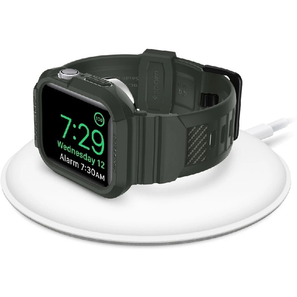 Ремешок с чехлом SPIGEN RUGGED ARMOR PRO для APPLE WATCH MILITARY GREEN 062CS26016