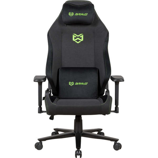 Геймерское кресло Brave AF-1-2 (Grizzly Black/Green)