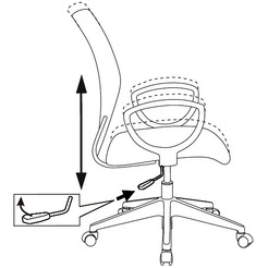 Кресло Бюрократ CH-599AXSN/TW-11 (черный)