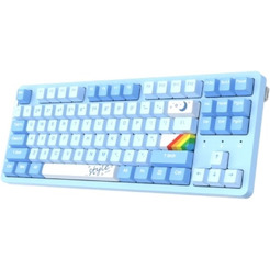 Клавиатура Dareu A87X (синий/белый)