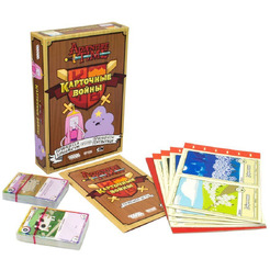 Настольная игра Hobby World Время приключений: Карточные войны. Принцесса Бубыльгум против Принцессы Пупырки