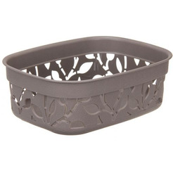 Корзина IDEA Флора М2360 1 л (французский серый)