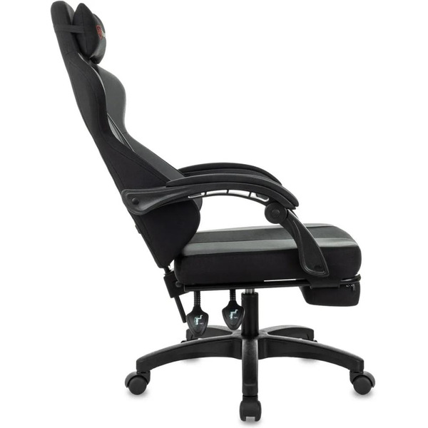 Кресло игровое ZOMBIE Weaver (черный/серый)