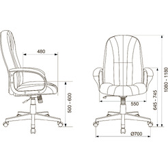 Офисное кресло Бюрократ T-898 (зеленый 38-407)