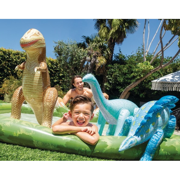 Водный игровой центр Intex Jurassic Adventure 56132 (200х200х36)
