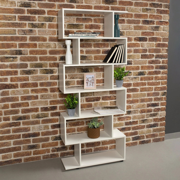 Стеллаж Brabix Scandi SH-008 641897 (белый)