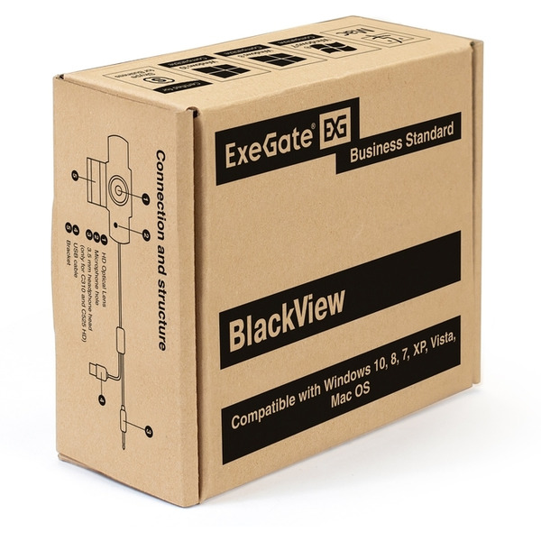 Веб-камера ExeGate BlackView C615 FullHD