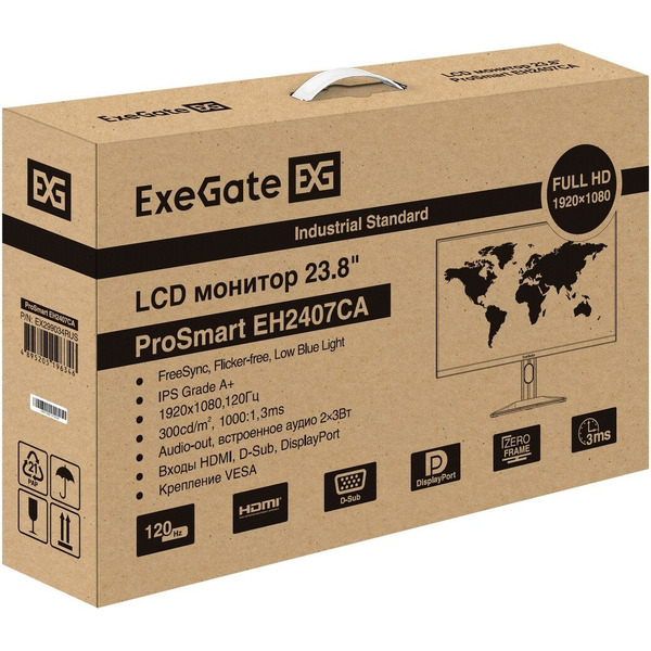 Монитор ExeGate ProSmart EH2407CA EX299034RUS