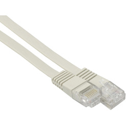 Патч-корд BURO BU-5E-FLAT-0.5M-G