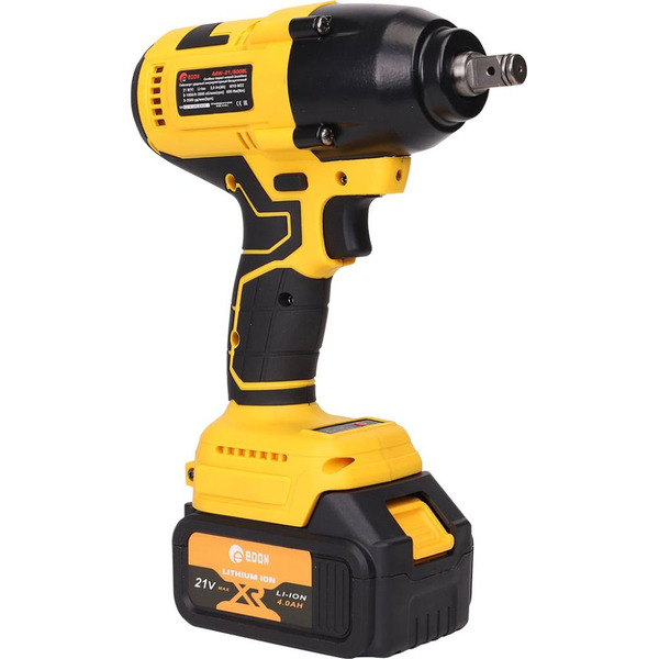 Гайковерт Edon AAW-21/600BL (с 2-мя АКБ, кейс, набор оснастки)