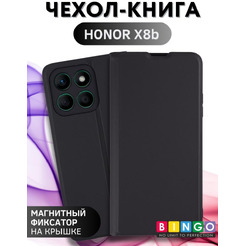 Чехол-книга Bingo Magnetic для HONOR X8b Черный