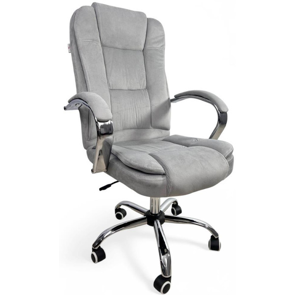 Кресло Calviano Bravo (серый велюр)