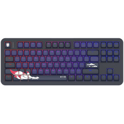 Клавиатура Red Square Alumix TKL Classic Kitsune RSQ-20051 (черный, g3ms Aquamarine)