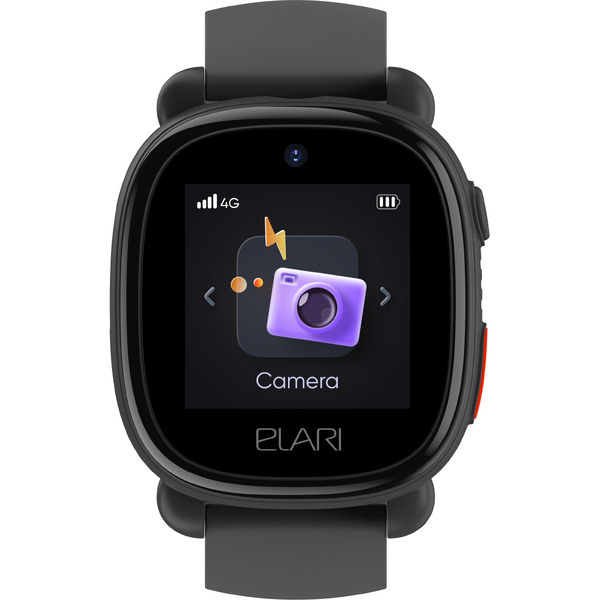 Часы-телефон Elari KidPhone 4G Lite (KP-4G L) черный