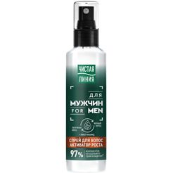 Спрей для волос ЧИСТАЯ ЛИНИЯ для мужчин, 160 мл