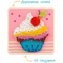Набор для создания поделок/игрушек Woody Цвик-арт. Капкейк 03342