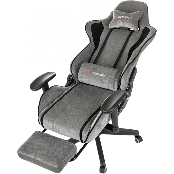 Игровое кресло Zombie Drift/F (серый/черный)