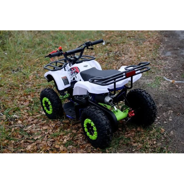 Квадроцикл AVM Grizlik 49 Max (белый)