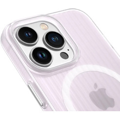 Задняя накладка CASE Translucent Strip Apple iPhone 13 Pro (белый)