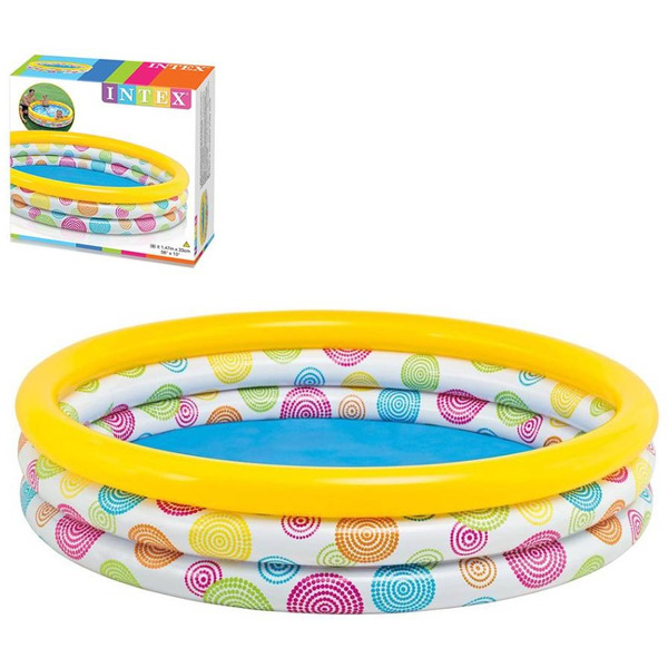 Надувной бассейн Intex Cool Dots 58449NP