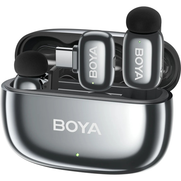 Радиосистема BOYA Mini 2-02 (серебристый)