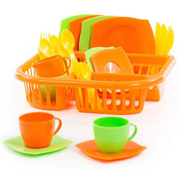 Набор игрушечной посуды Полесье Алиса на 4 персоны 40725