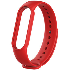 Ремешок BINGO для Xiaomi Mi Band 5/6 Красный