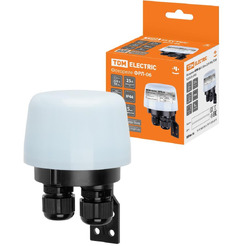 Фотореле TDM ФРЛ-06 5-50лк 25А IP66 SQ0324-0105