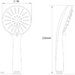Душевая лейка AV Engineering AVSSS-026