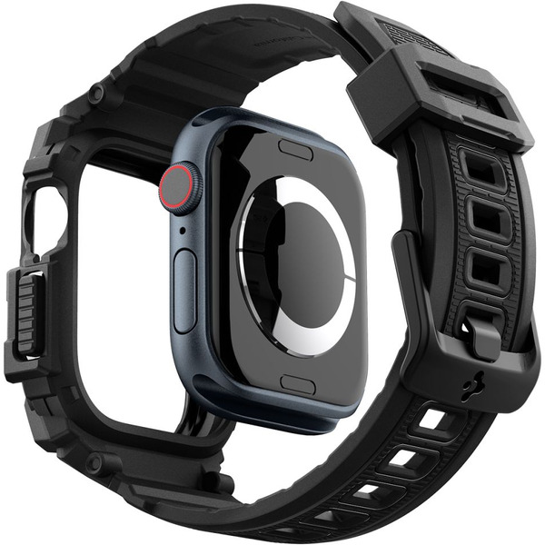 Ремешок с чехлом SPIGEN RUGGED ARMOR PRO для APPLE WATCH MATTE BLACK ACS08591