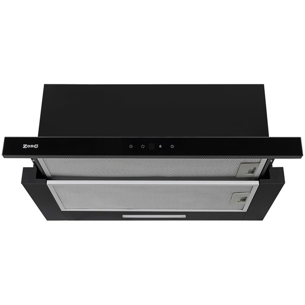 Вытяжка кухонная ZORG TURBO 1260 60 S черная